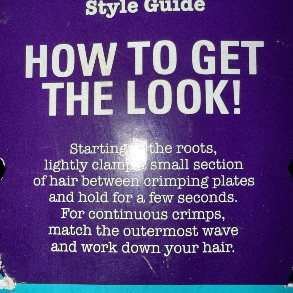 Bed Head Little Tease Hair Texture Crimper Tourmaline Ceramic 1